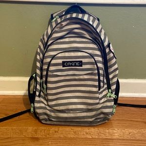 Striped Dakine Backpack